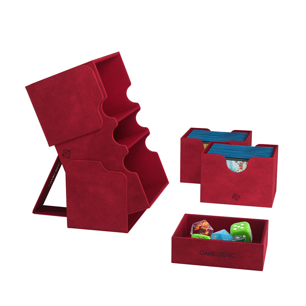Stronghold 200+ Deck Box: XL Red