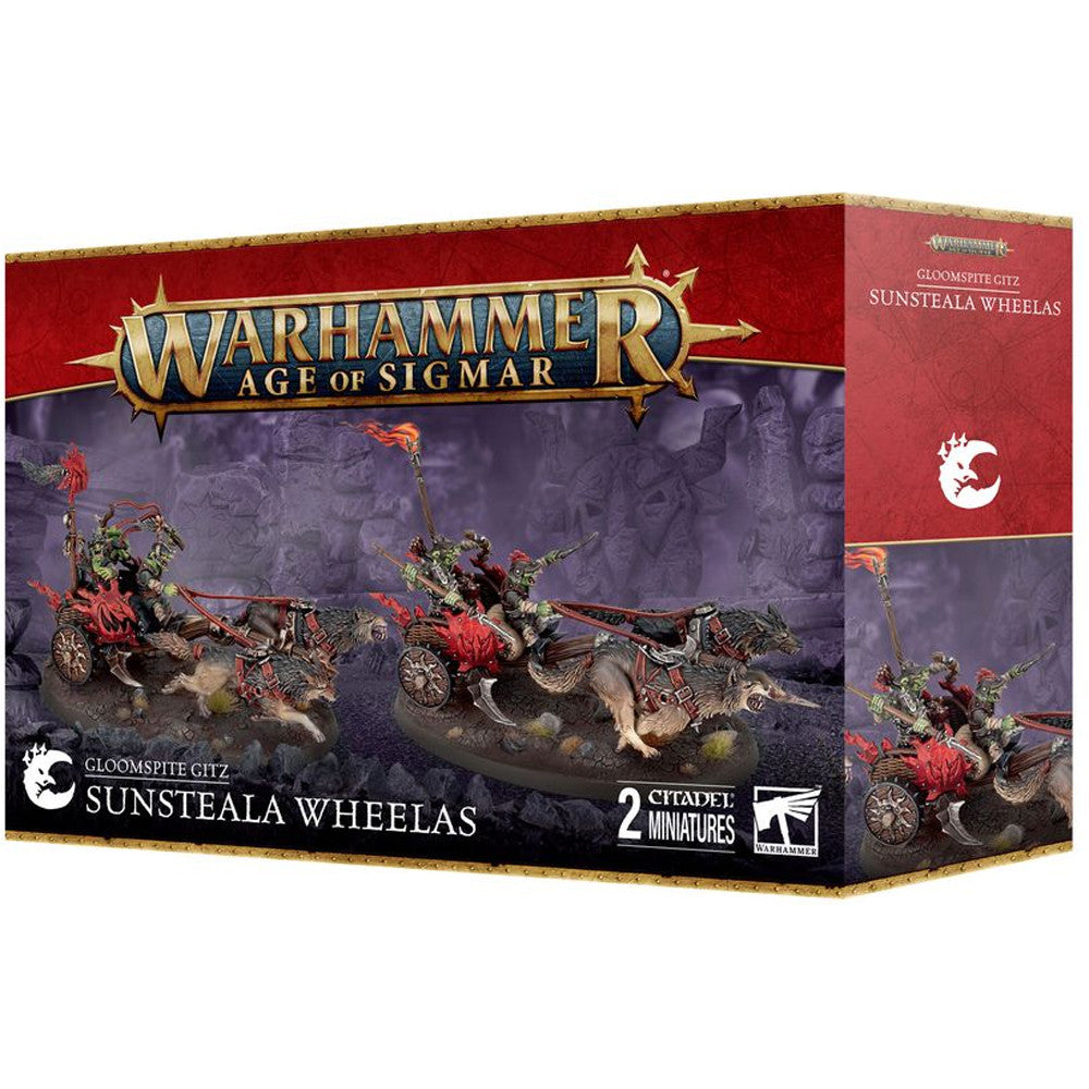 Warhammer Age of Sigmar: Gloomspite Gitz - Sunsteala Wheelas