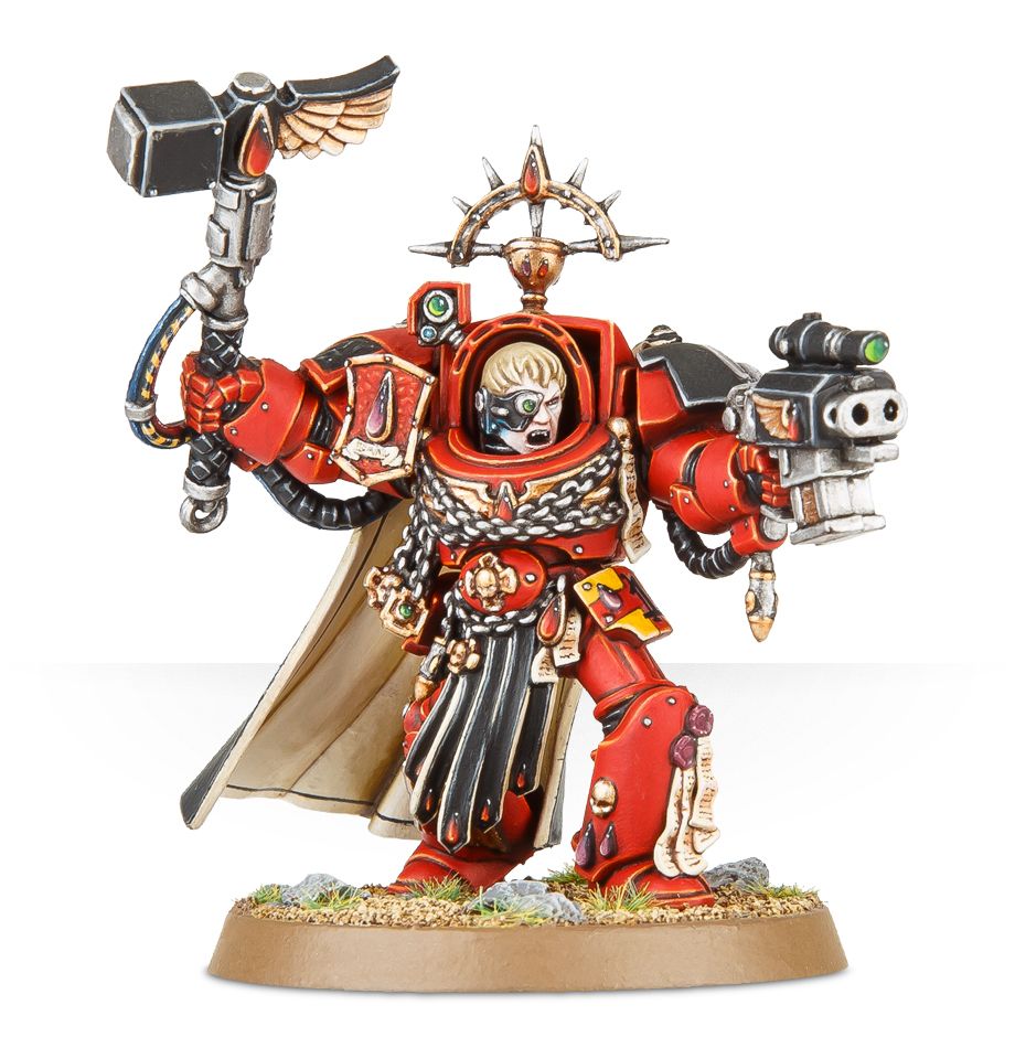 Warhammer 40,000: Blood Angels - Captain In Terminator Armour