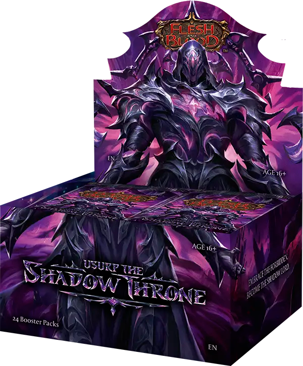 Flesh and Blood TCG: Usurp the Shadow Throne Booster Display Box