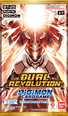 DIGIMON CG BT-25 Dual Revolution Booster Box