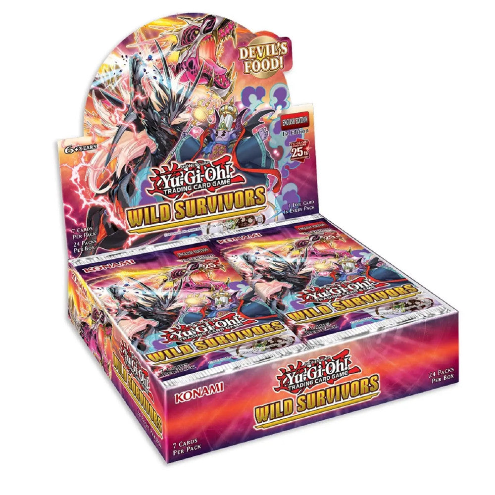 Yu-Gi-Oh TCG: Wild Survivors - Booster Box (24)