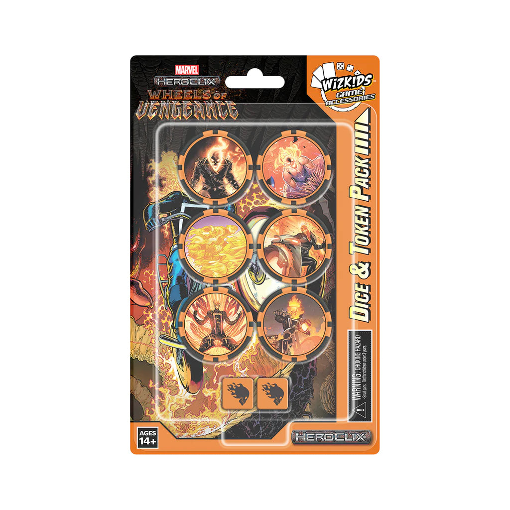 Marvel Heroclix: Wheels of Vengance Dice and Token Pack