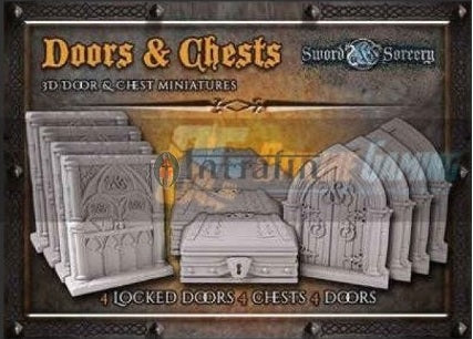 Sword and Sorcery- Doors & Chests Miniatures