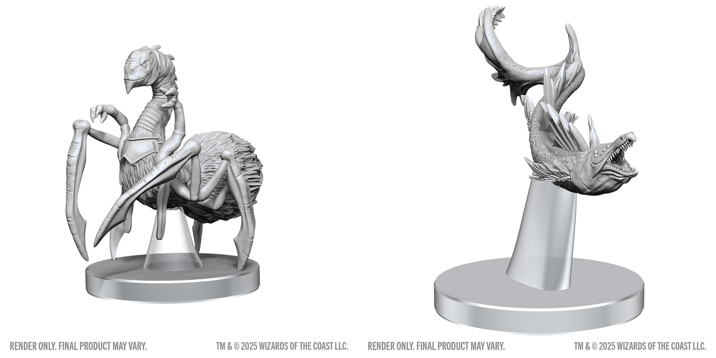 Nolzur`s Marvelous Miniatures: Neogi & Space Eel