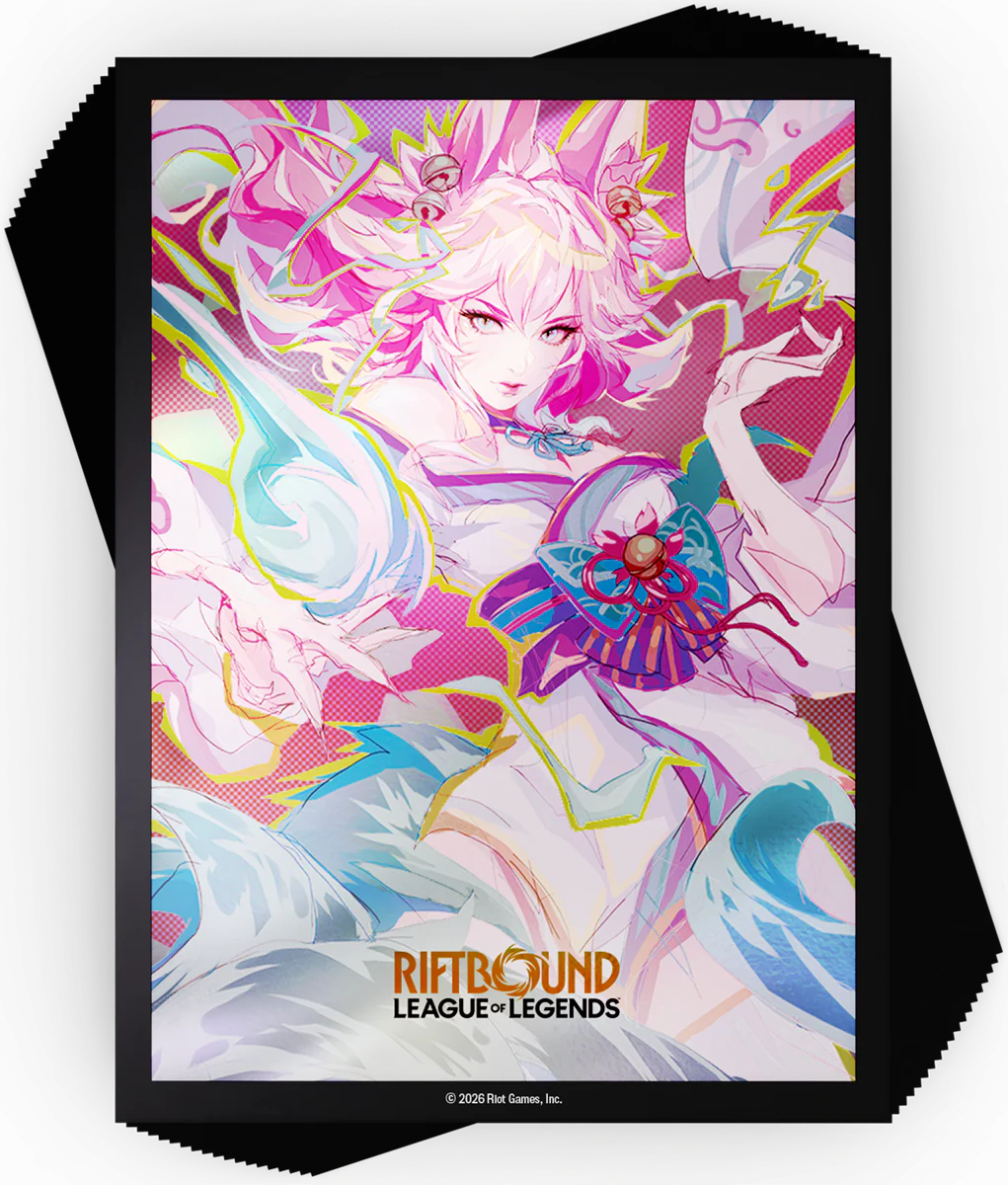 Riftbound League of Legends TCG Art Sleeves - Spirit Blossom Ahri