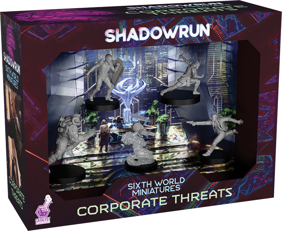 Shadowrun: Sixth World Miniatures- Corporate Threats