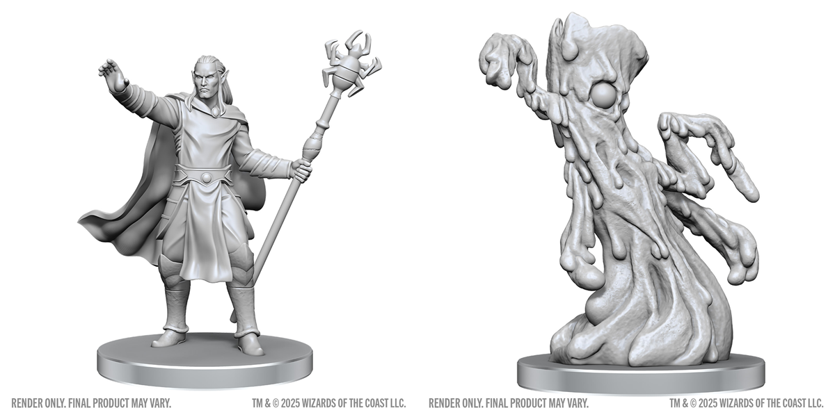 D&D Nolzur's Marvelous Miniatures: Drow Mage & Yochlol