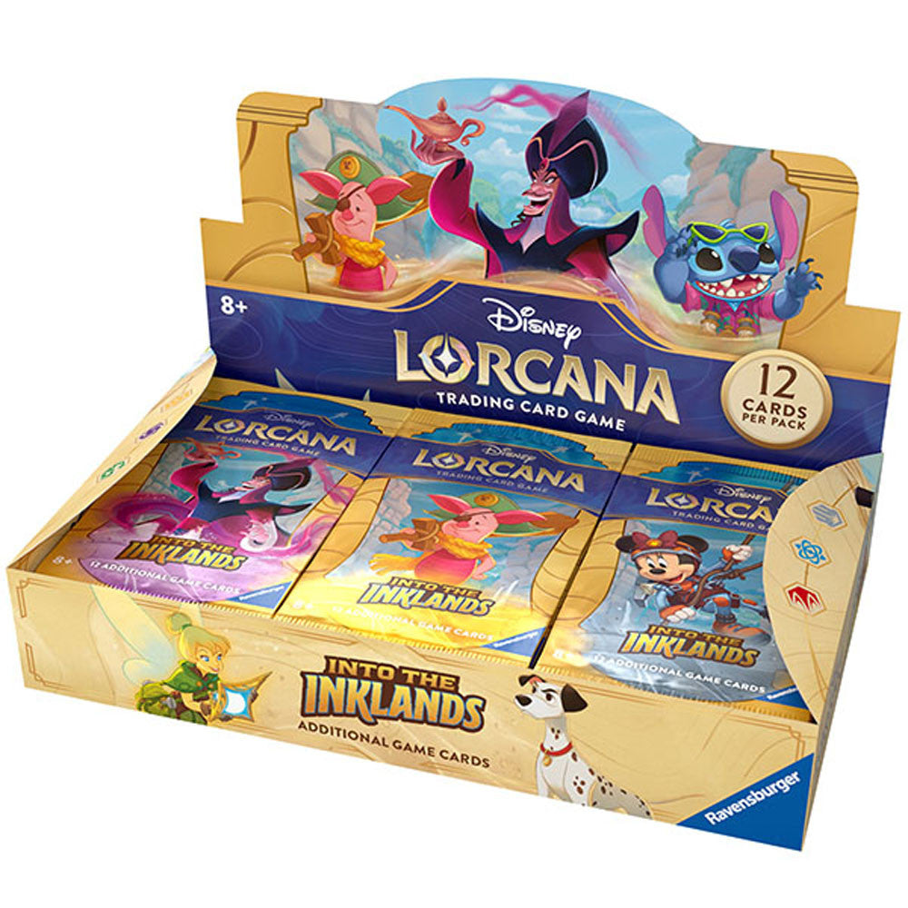 Disney Lorcana: Into the Inklands Booster Display (24 Packs)