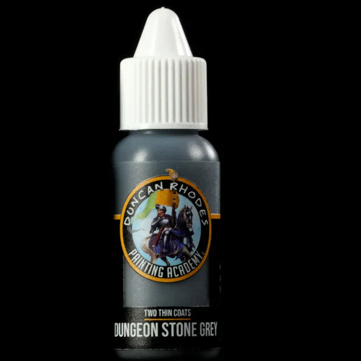 dungeon stone - two thin coats