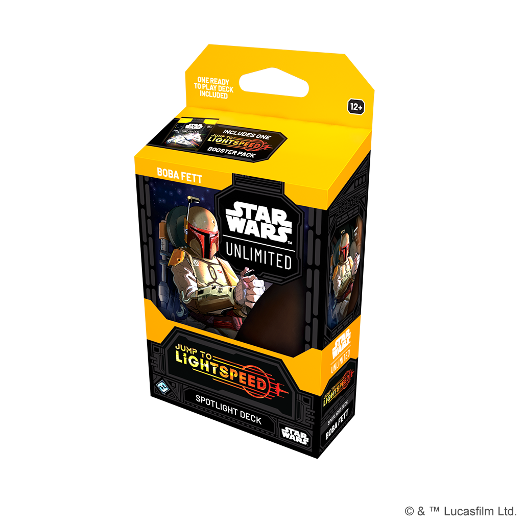 Star Wars Unlimited Jump to Lightspeed Spotlight Deck - Boba Fett