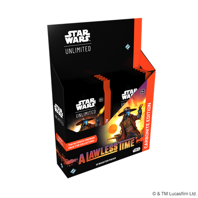 Star Wars: Unlimited - A Lawless Time: Carbonite Booster Display (Local Pick-Up Only)
