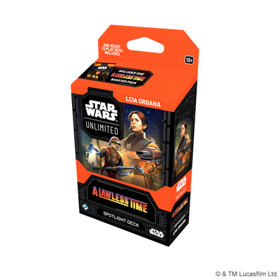 Star Wars Unlimited: Leia Organa - Spotlight Deck: A Lawless Time