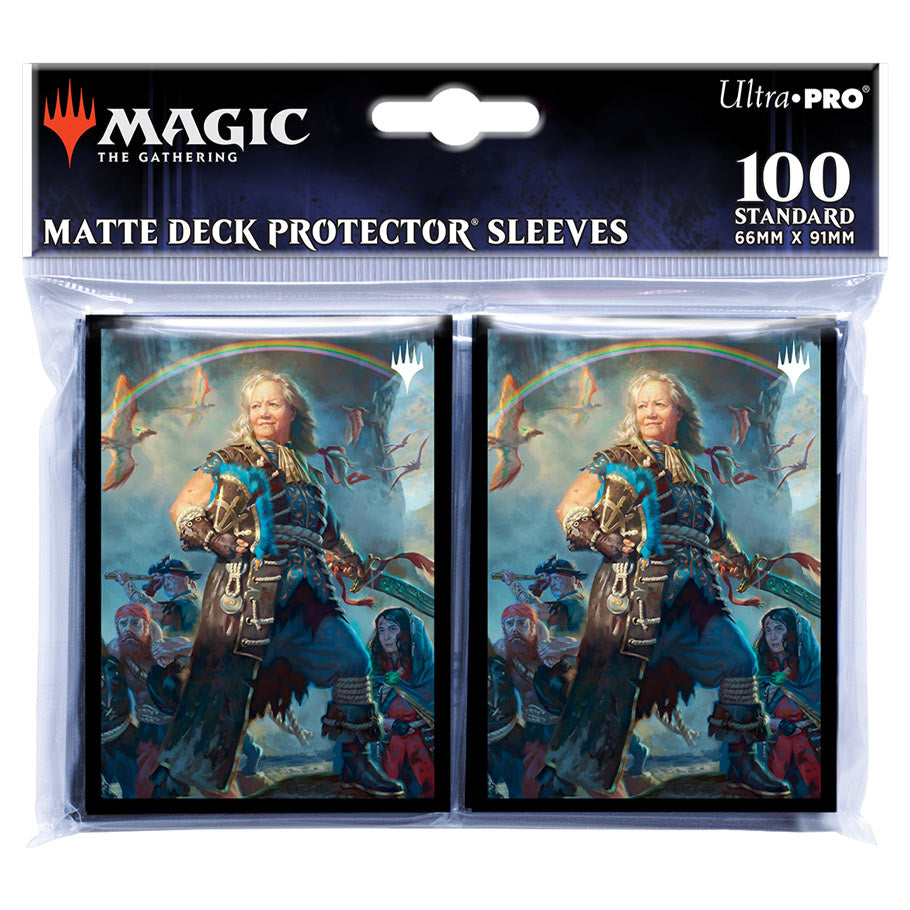 Deck Protector: Magic the Gathering: The Lost Caverns of Ixalan: Admiral Brass, Unsinkable (100)