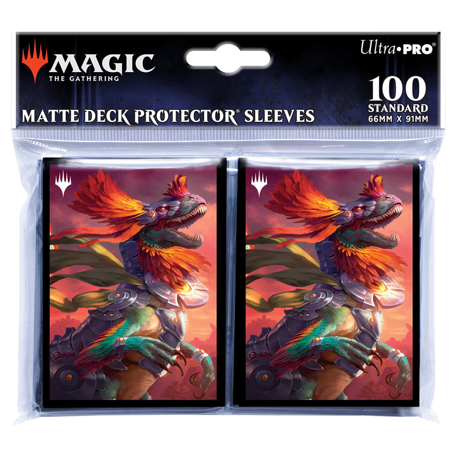 Deck Protector: Magic the Gathering: The Lost Caverns of Ixalan: Pantlaza,  Sun-Favored (100)