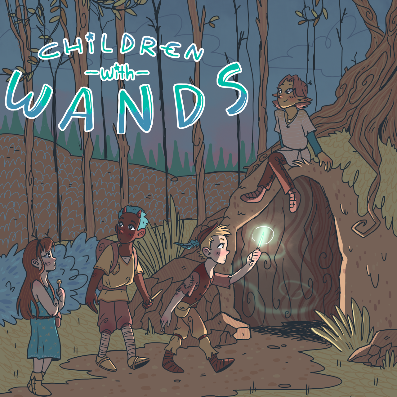 Children with Wands