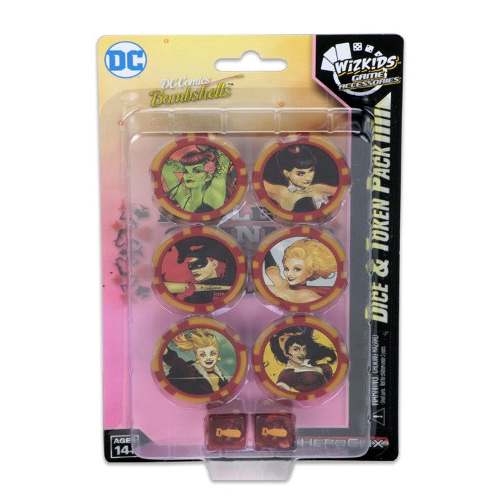 DC HeroClix DC Comics Bombshells Dice & Token Pack