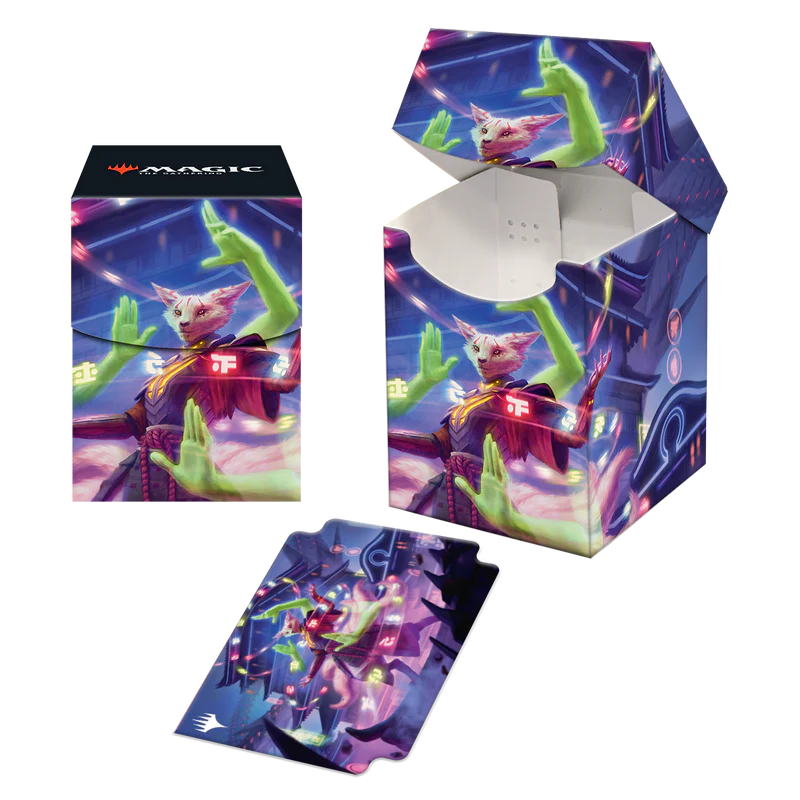March of the Machine Bright-Palm, Soul Awakener 100+ Deck Box for Magic: The Gathering