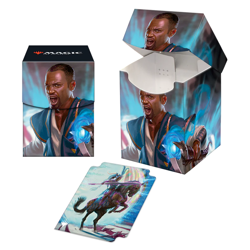 March of the Machine Teferi Akosa of Zhalfir / Invasion of New Phyrexia 100+ Deck Box for Magic: The Gathering
