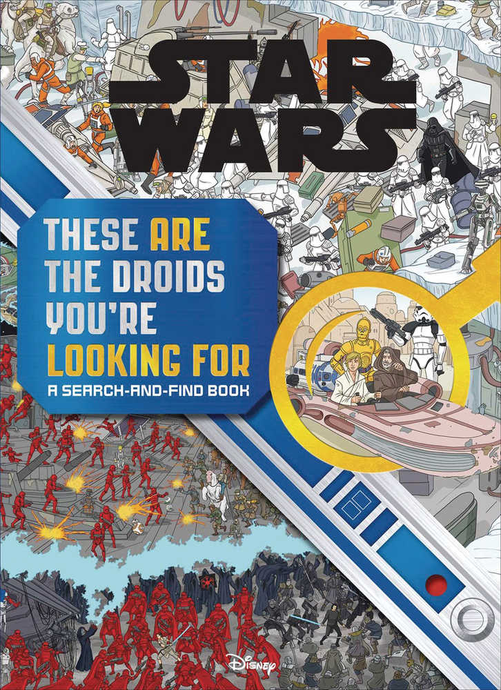 Star Wars These Are Droids Youre Looking Search & Find Hardcover (C