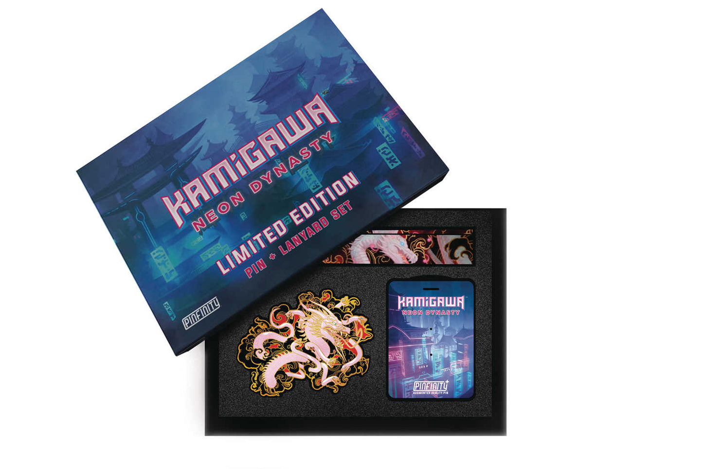 Magic The Gathering Kamigawa Limited Edition Neon Dynasty XL Ar Pin & Lanyard Set (Ne