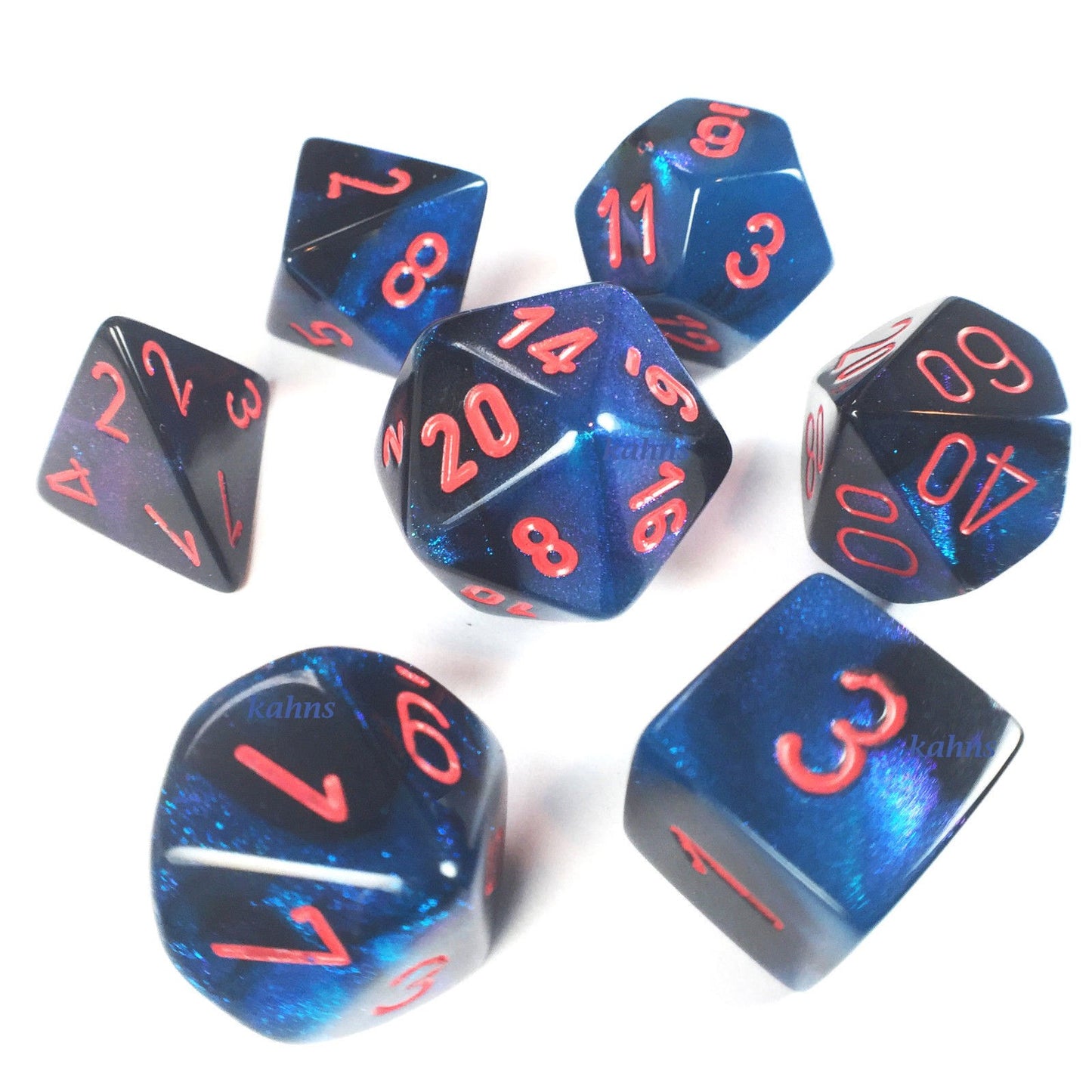 Gemini 7: Mini-Poly Black Starlight/Red (7)