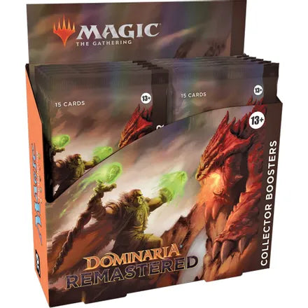 Magic the Gathering: Dominaria Remastered - Collector Booster Box (12 packs)