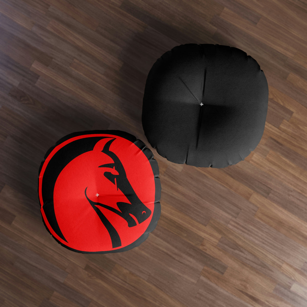 Tufted Floor Pillow, Round