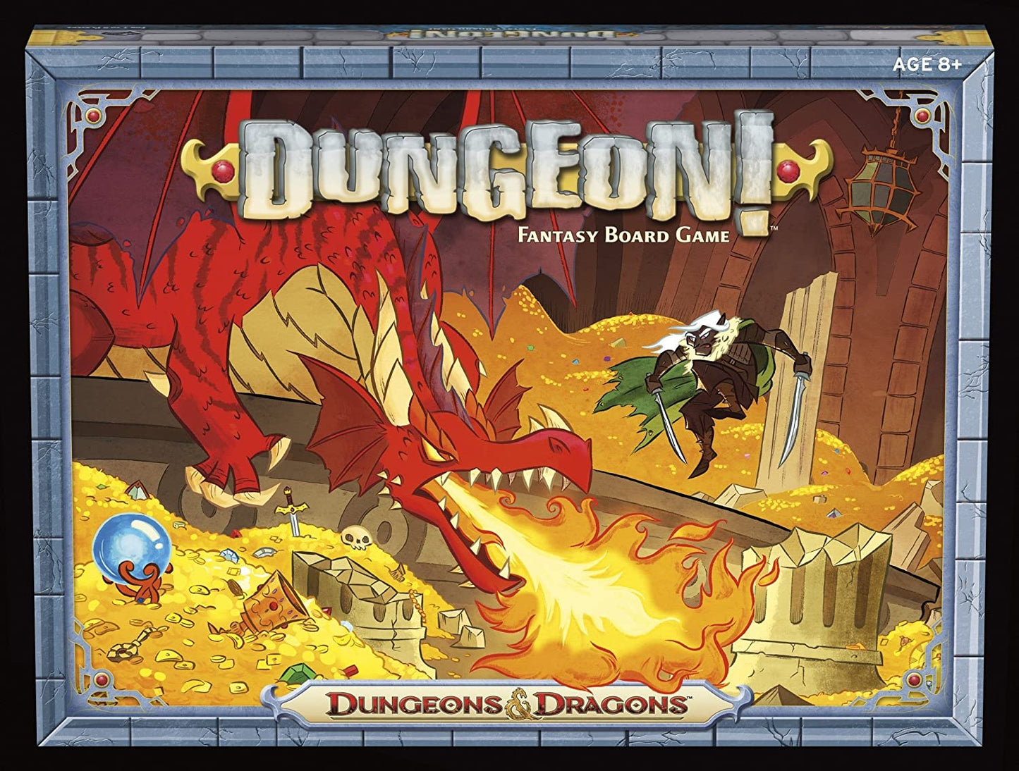 Dungeons and Dragons: Dungeon! Fantasy Board Game