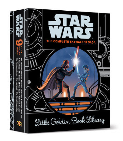 Little Golden Book The Complete Skywalker Saga: Little Golden Book Library (Star Wars)