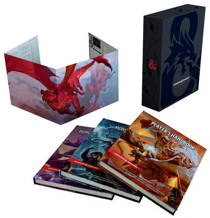 Dungeons & Dragons 5E RPG: Core Rulebooks Gift Set (Special Foil Covers Edition)