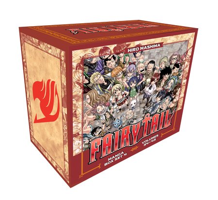 Fairy Tail Manga Box Set 4 (Vol 34-43)