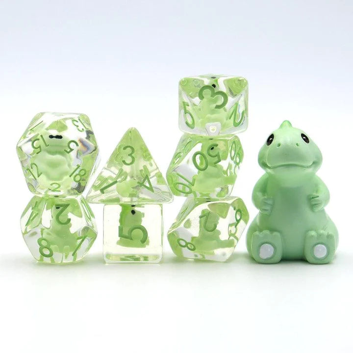 Foam Brain Games: Baby T-Rex RPG Dice Set