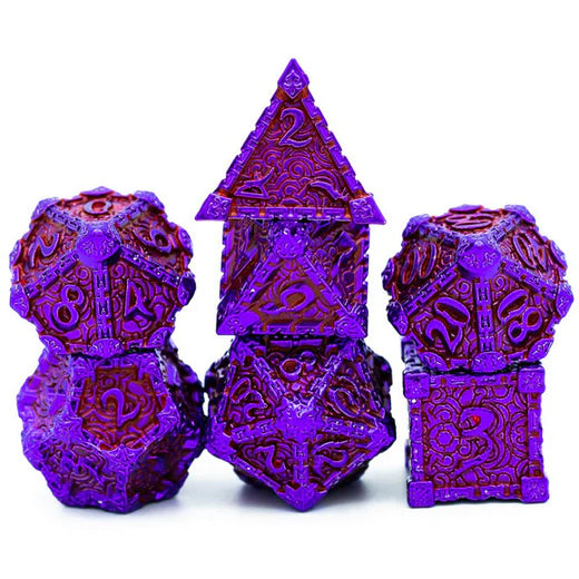 Dagger of Venom: Mauveine RPG Metal Dice Set