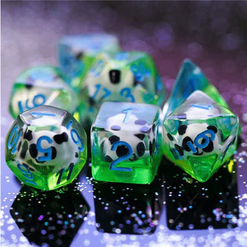 Foam Brain Games: Panda RPG Dice Set