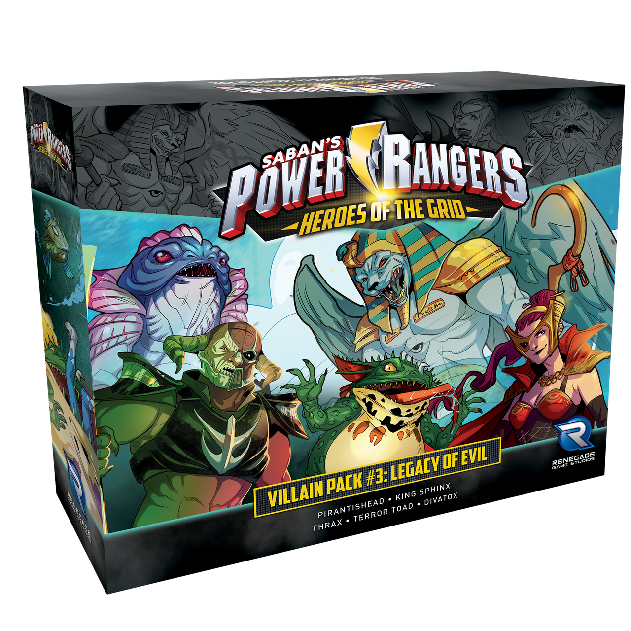 Power Rangers - Heroes of the Grid: Villain Pack #3 - Legacy of Evil Expansion