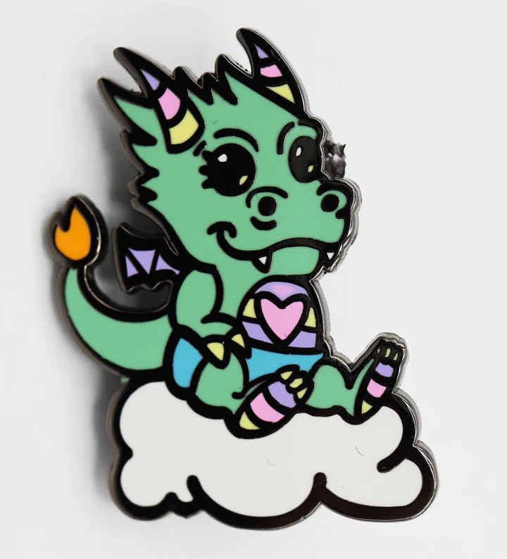 Foam Brain Games: Baby Monster Pin: Dragon