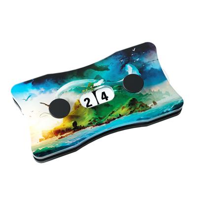Life Counter Double Dial - Island