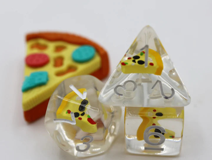 Foam Brain Games: Pizza RPG Dice Set