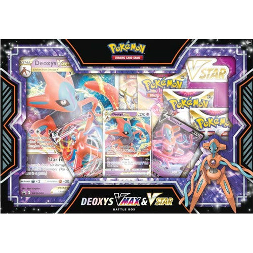 Pokemon TCG: Zeraora/Deoxys VMAX & VSTAR Battle Boxes