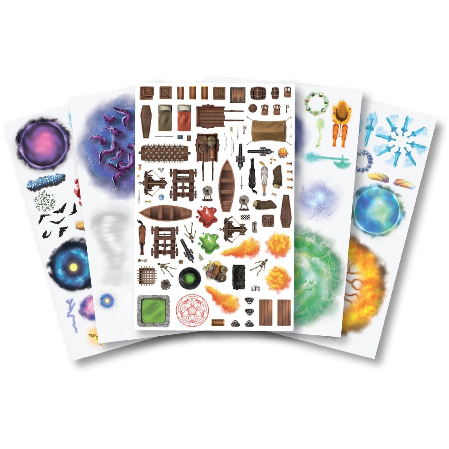 Fantasy Re-Usable Sticker Sheet