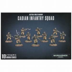 Astra Militarum Cadian Infantry Squad