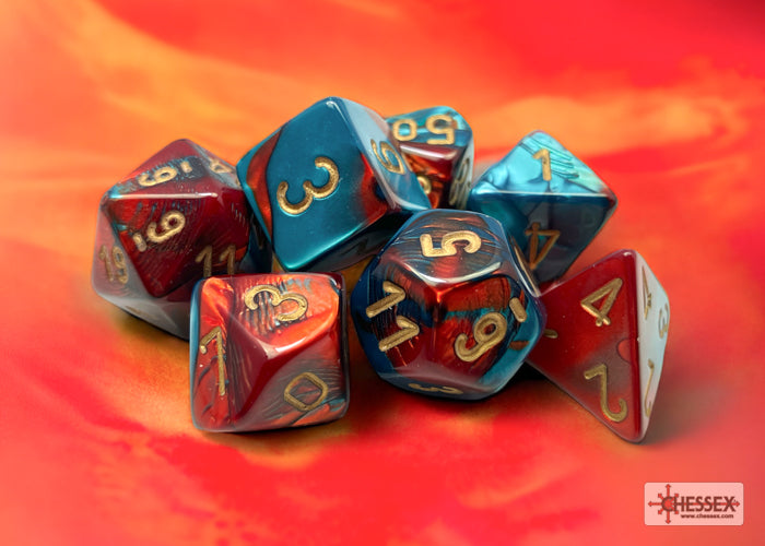 Gemini 7: 16mm D6 Red/Teal/Gold (7)