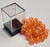 Imperium: Translucent Bright Orange Acrylic 12mm D6 Set