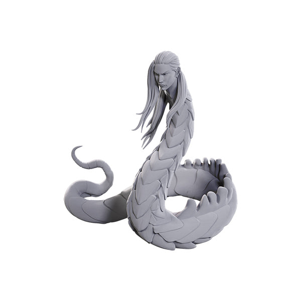 Pathfinder Battles Deep Cuts Miniatures: Unpainted Minis- Wave 23- Lunar Naga