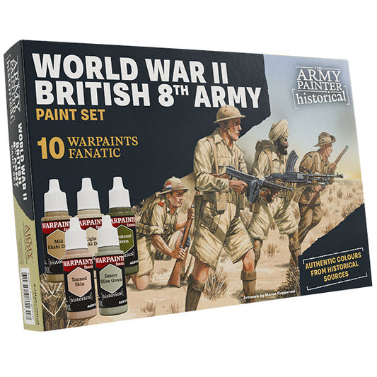 Warpaints: Historical WWII- British 8th Army Paint Set