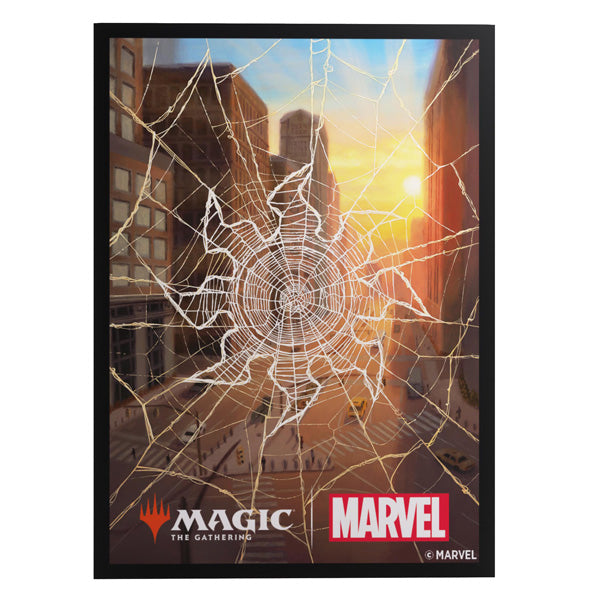 Card Sleeves: MTG Premium Art- Marvel's Spider-Man- Spider-Man Plains