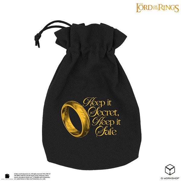 Dice Pouch: The Lord of the Rings- The One Ring- Keep It Secret Edition