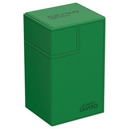 Deck Case: Twin Flip´n´Tray 80+ Standard Size Monocolor- Green