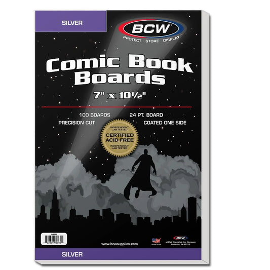 BCW Comic Book Boards: Silver Age (100)